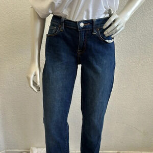 Lucky Brand Jeans Women’s Sofia Straight Blue stretch Denim Pants 8/29